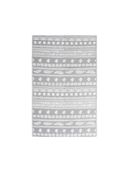 vidaXL Rug Outdoor Rectangular Grey