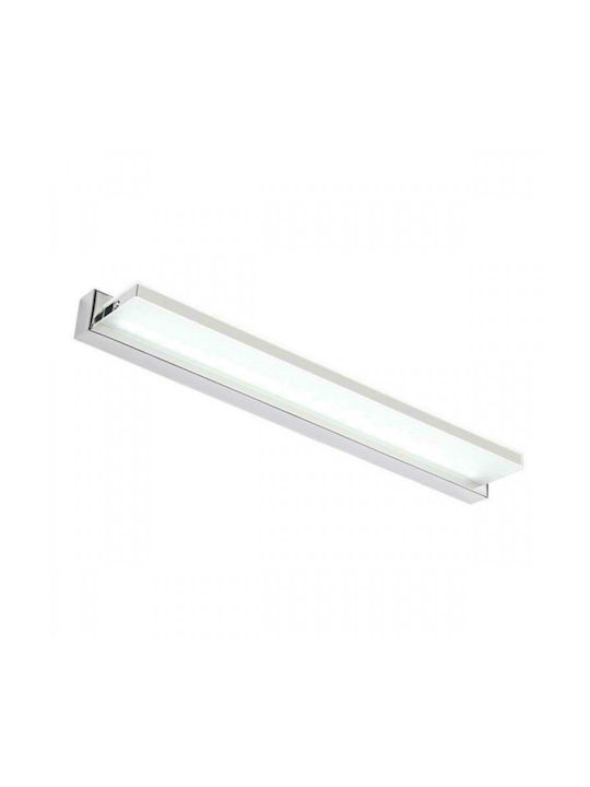Spot Light Modern Aplică de Perete cu LED Integrat și Lumină Alb Natural Argint Lățime 52cm