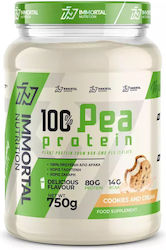 Immortal Nutrition 100% Pea Protein Gluten & Lactose Free with Flavor Cookies & Cream 750gr