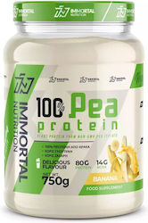 Immortal Nutrition 100% Pea Protein Χωρίς Γλουτένη & Λακτόζη με Γεύση Μπανάνα 750gr
