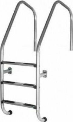 Kripsol Overflow Treppe Für Pool Aus Rostfreiem Stahl 94,6x50cm Silber
