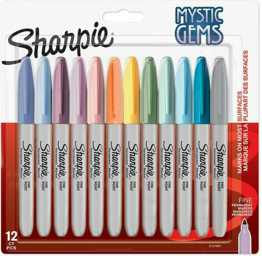 Sharpie Fine Mystic Zeichenmarker 0.9mm Dünne Set 12Stück