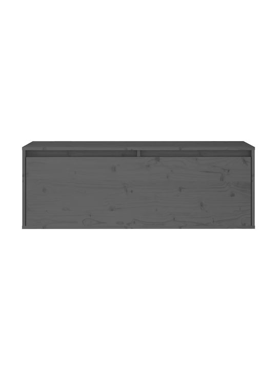 Kabinett Wand Gray 100x30x35cm