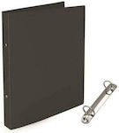 Metron Clipboard with 2 Rings 2/32 for Paper A4 Black 1pcs