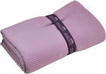 Solart Towel Body Microfiber Purple 150x75cm.