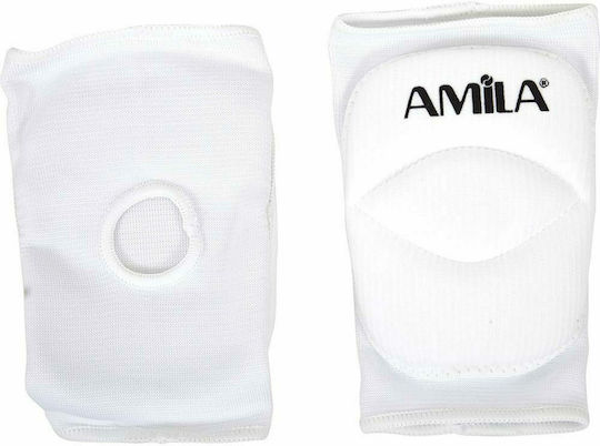 AMILA 83132 Adults Volleyball Knee Pads White