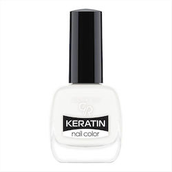 Golden Rose Keratin Glossy Βερνίκι Νυχιών Λευκό...