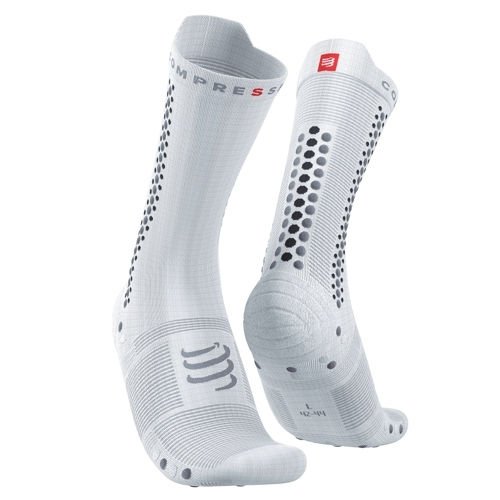 Compressport V4.0 Pro Racing Bike Чорапи за колоездене Бели
