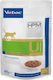 Virbac Veterinary HPM Urology Dissolution & Prevention Nassfutter für Katzen in Beutel mit Leber, Huhn und Kartoffeln 85gr