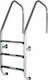 Kripsol Overflow Treppe Für Pool Aus Rostfreiem Stahl 119,6x50cm Silber
