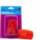 Silicone Car Key Cover Case Car Safety with 3 Buttons for Hyundai / Kia Red
