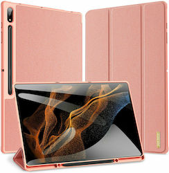 Dux Ducis Domo Flip Cover Synthetic Leather Pink (Galaxy Tab S8 Ultra)