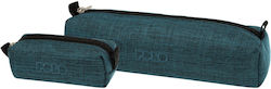 Polo Original Wallet Pencil Case Barrel Jean Aqua