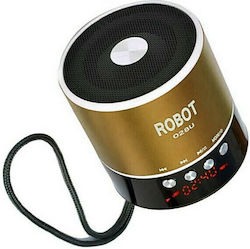 Robot 028U Tragbares Radio mit USB Gold