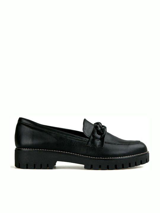 Silia D Women's Moccasins in Black Color