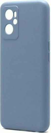 iNOS Liquid Back Cover Σιλικόνης Γκρι-Μπλε (Realme 9i)