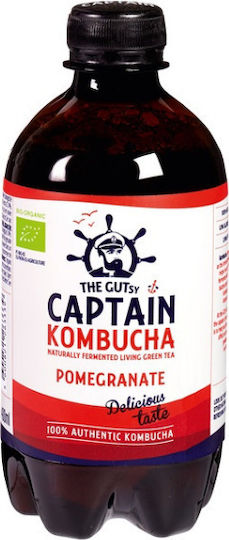 Captain Kombucha Organic Product Kombucha Pomegranate Liquid 400ml