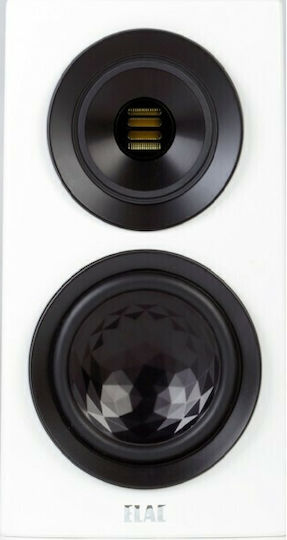 Elac Concentro S 503 S503 Pair of Hi-Fi Speakers Bookself 120W 3 No of Drivers W22.5xD37.2xH40cm. White Glossy