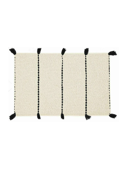 Kleine Wolke Non-Slip Bath Mat Cotton Travis 9158202225 Nature 70x120cm