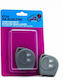 Silicone Car Key Cover Case Car Safety with 2 Buttons for Fiat / Opel / Suzuki Gray