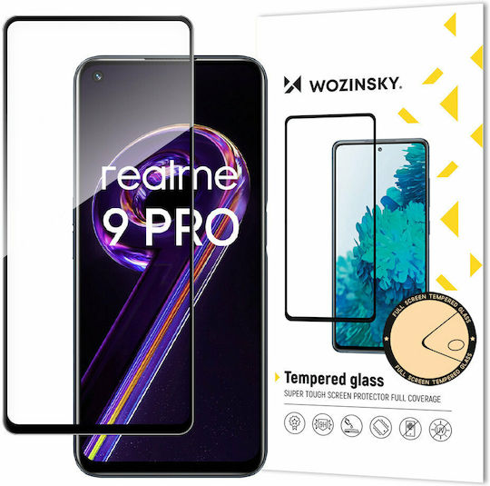 Wozinsky Case Friendly Full Glue Full Face Tempered Glass Μαύρο (Realme 9 5G / 9 Pro / OnePlus Nord CE 2 Lite 5G)