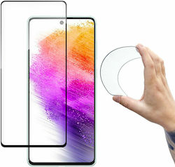 Wozinsky Flexi Nano Vollflächig gehärtetes Glas (Galaxy A73)