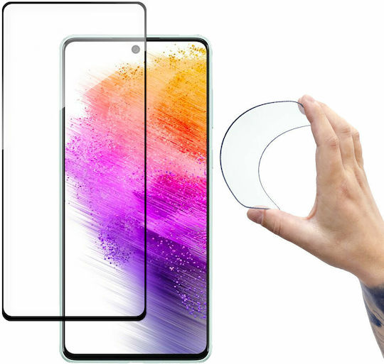 Wozinsky Flexi Nano Full Face Tempered Glass (Galaxy A73)