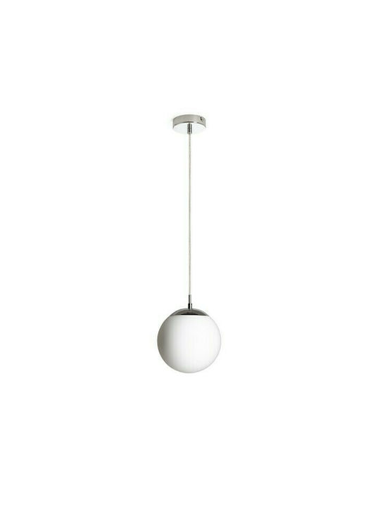 Rendl Light Studio Luna Pendant Chandelier Ball for 20 Bulbs E27 Silver