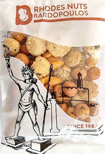 Rhodes Nuts Bardopoulos Mix Roasted Salted 100gr