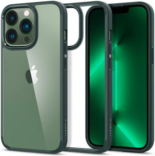 Spigen Ultra Hybrid Back Cover Plastic 2mm Midnight Green (iPhone 13 Pro)