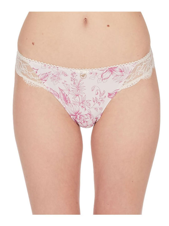 Armani Jeans Brazil with Lace Stampa Toile De Jouy