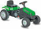 Kids Foot-to-Floor Ride On Tractor with Pedal Strong Bull Green