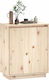 Schrank Boden Braun 60x34x75cm