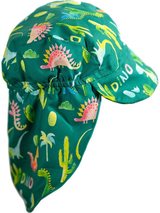 Tortue Kids' Hat Jockey Fabric Green