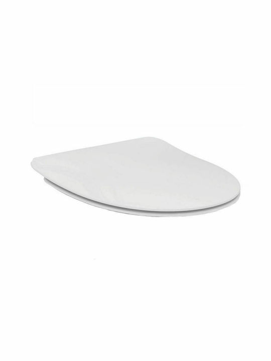 Ideal Standard iLife A Capac WC Închidere lentă Plastic 44.5x36.5cm Alb