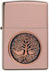 Zippo Tree Life Winddichter Feuerzeug Flamme Ro...