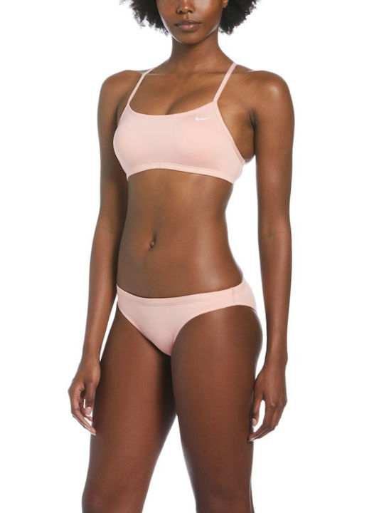 Essential Racerback Set Bikini Μπουστάκι Ροζ