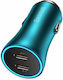 Baseus Car Charger Blue Golden Contactor Pro wi...