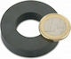 Magnitech Magnet Ferită clasic cu Gaură și Forță de Atracție 2.7kg N50 45x21x9mm 1buc