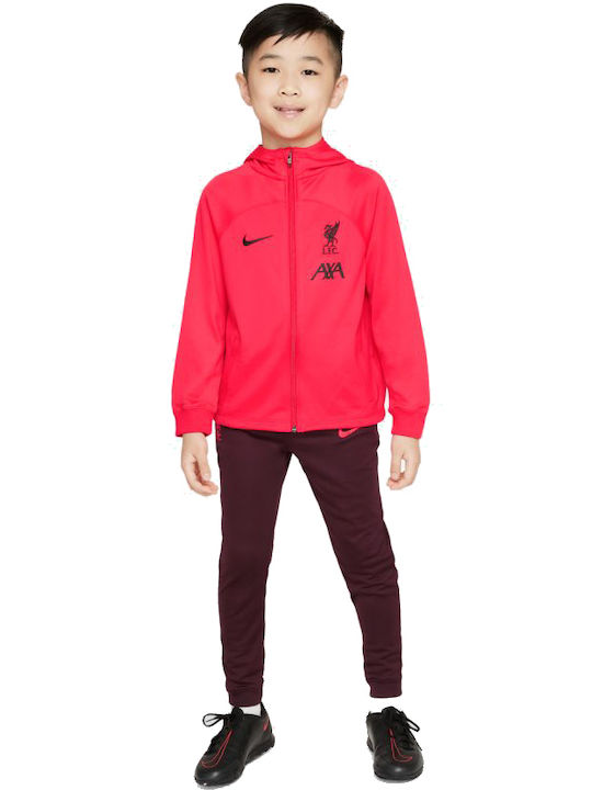 Nike Kids Sweatpants Set Red 2pcs