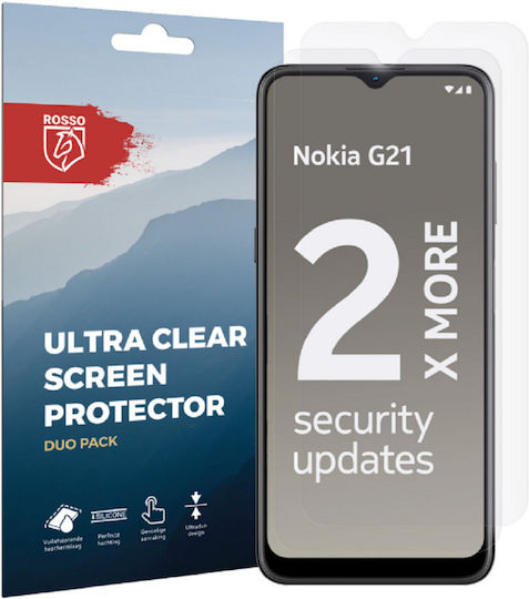 Rosso Ultra Clear Защитен екран 2бр (Nokia G21, G11)