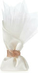 Παρίσης Μπομπονιέρα Γάμου Πουγκί με Τούλι Ivory...