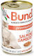 Bundy Adult Wet Food for Adult Cats in Cans with Shrimps and Salmon 400gr