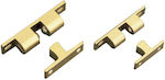 Door Stopper Metallic Gold 1pcs