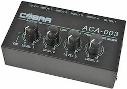 Cobra ACA-003 Analoger Mischpult 4.0 Kanäle Cobra ACA-003 Analoger Mischpult 4.0 Kanäle