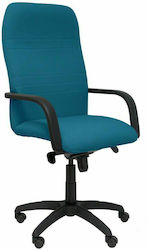 Καρέκλα Γραφείου με Μπράτσα Letur Πράσινη P&C