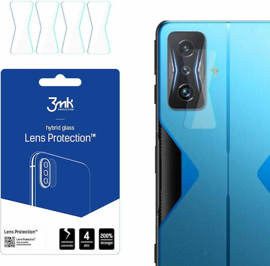 3MK Flexible Glass Προστασία Κάμερας Μεμβράνη Διάφανο για το Poco F4 GT