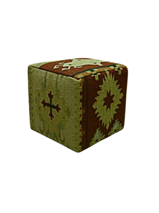 PULVERMÄTTEL JGS S.A. Mehrfarbig Klim Patchwork STOOL-027 40X40X40cm