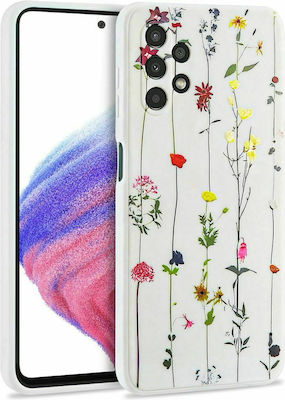 Tech-Protect Mood Silicone Back Cover Garden White (Galaxy A53)