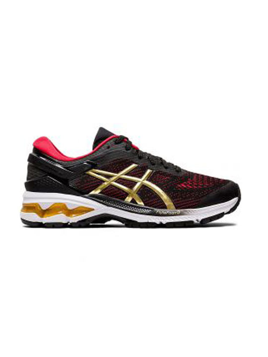 Gel-Kayano 26 Damen Sportschuhe Laufen Black / Pure Gold